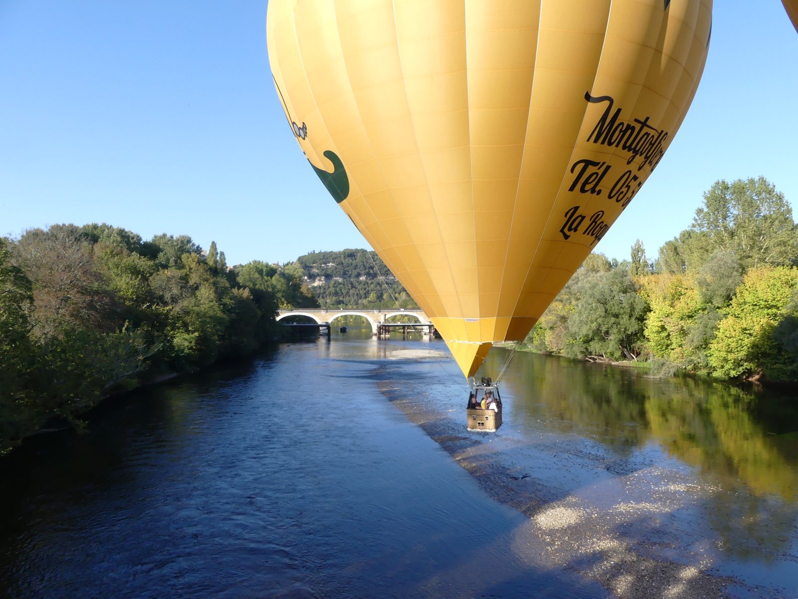 Ballonvaart boven de kastelen van de Dordogne