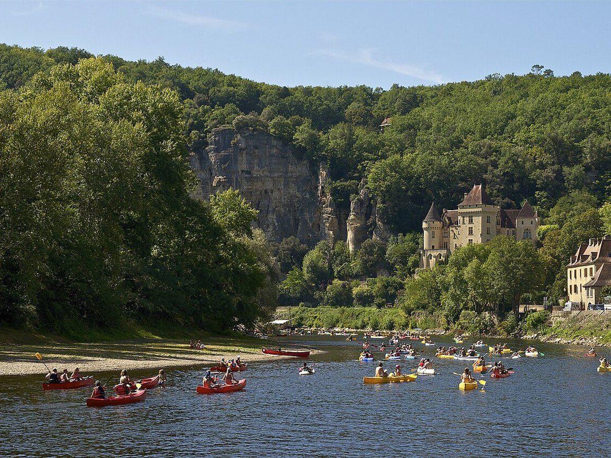 Kanovaren op de Dordogne