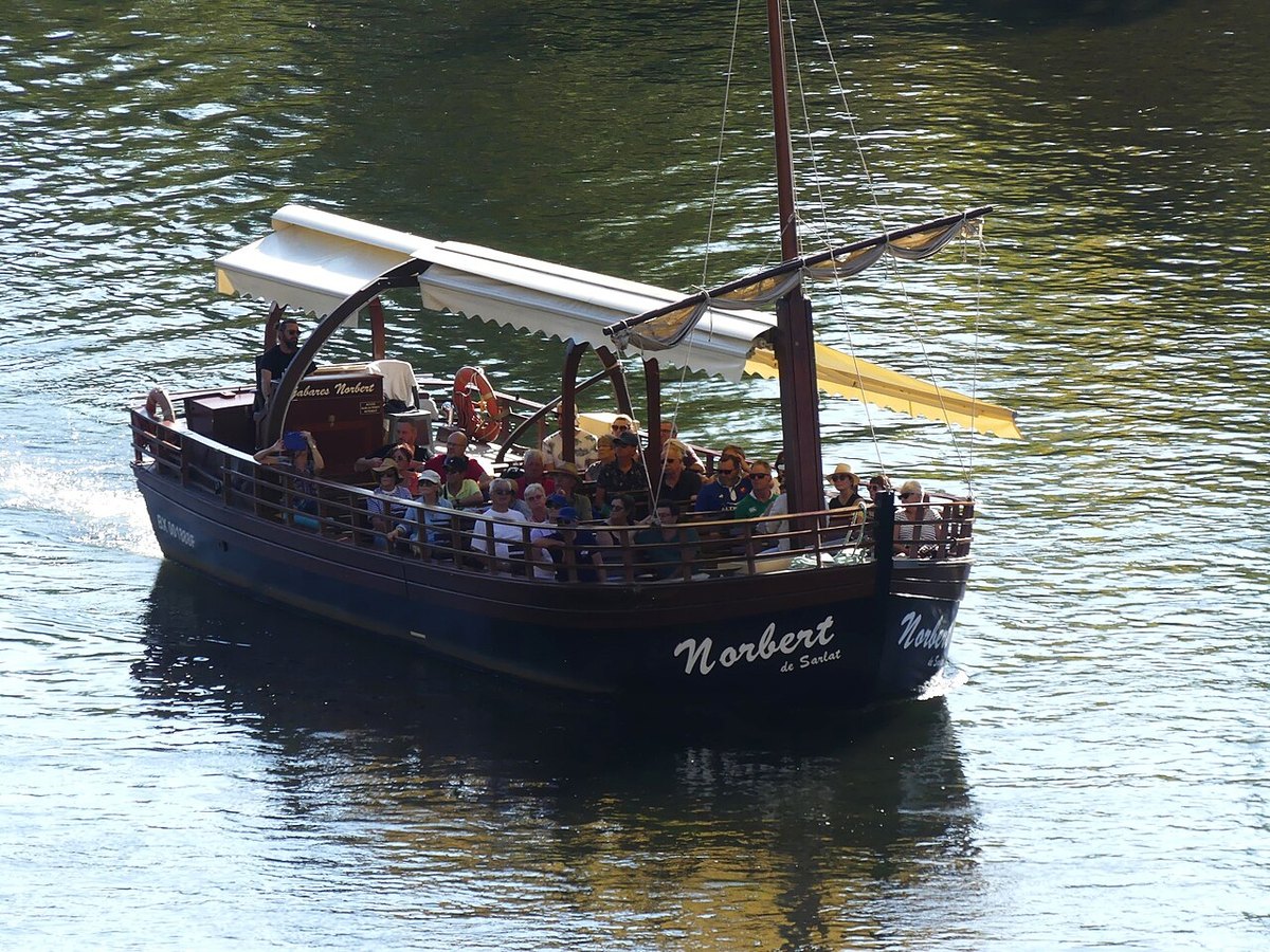 Gabare-boottocht in La Roque-Gageac